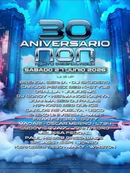 Flyer de 30 Aniversario NON