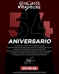 Flyer de 54 Aniversario