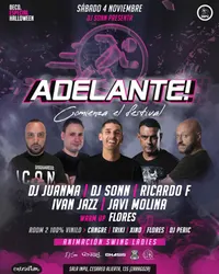 Flyer de Adelante!