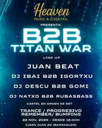 Flyer de B2B Titan War
