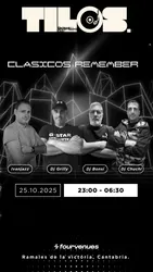 Flyer de Clásicos Remember