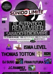 Flyer de El auténtico remember (Sonido Límite)