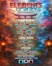 Flyer de Elements Crazy