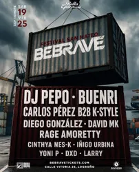 Flyer de Festival San Mateo Bebrave
