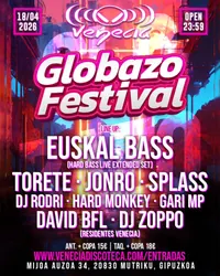 Flyer de Globazo Festival