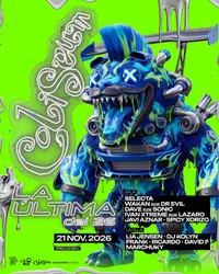 Flyer de La Última del 26