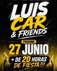 Flyer de LuisCar & Friends