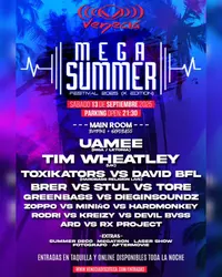 Flyer de Mega Summer Festival 2025