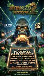 Flyer de Monazo Festival 2