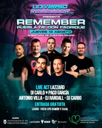 Flyer de Remember Puebla de Don Fadrique