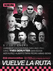 Flyer de Vuelve la ruta